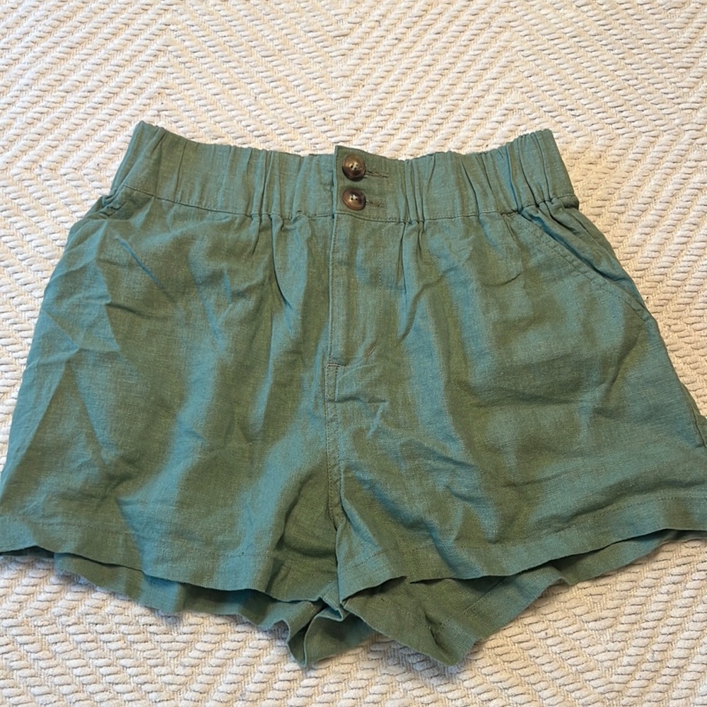 Sage green cargos